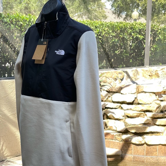 NORTH FACE WOMENS CANDESCENT PULLOVER WHITE/BLACK - Picture 3 of 8